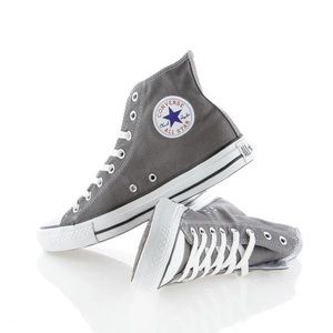 Converse gray high tops